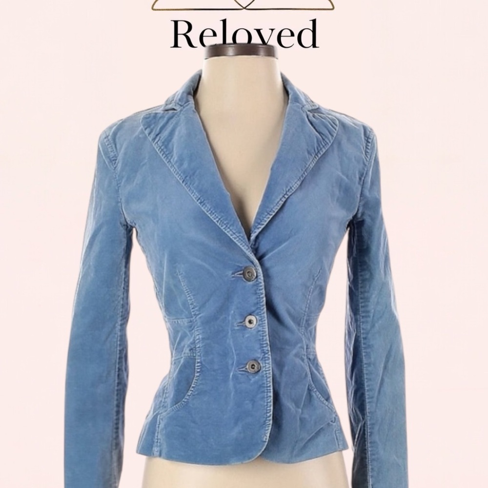 Armani Exchange Blue Blazer